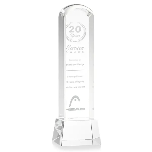 Recognize exceptional achievements with this stunning optical crystal award, designed with... from ASI 84592 St Regis Group / St Regis