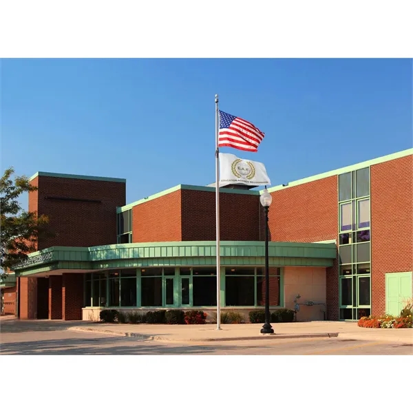 2' x 3' polyester flag with canvas heading, brass grommets and... from ASI 87188 Showdown Displays