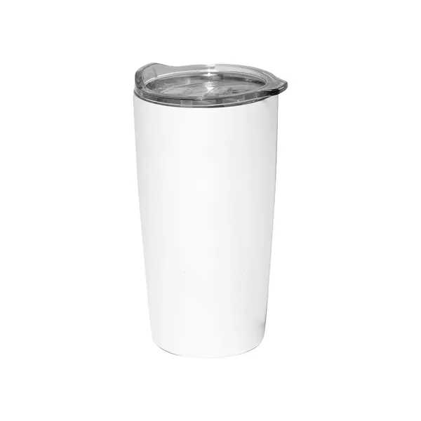 20 oz. vacuum insulated double wall stainless steel tumbler with spill-resistant... from ASI 34063 alphabroder