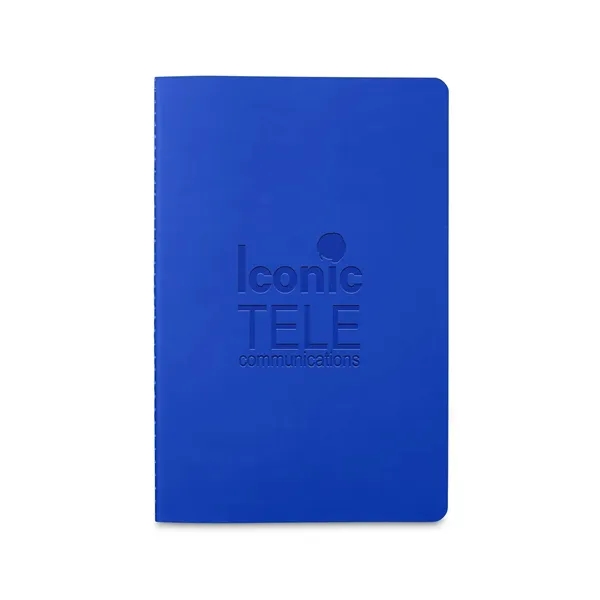 5.5" x 8.25" x 0.25" 32-page journal with thermo polyurethane cover... from ASI 34063 alphabroder