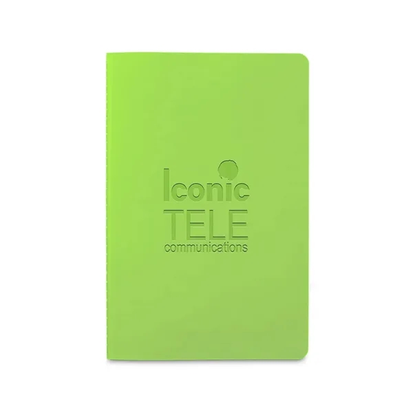 5.5" x 8.25" x 0.25" 32-page journal with thermo polyurethane cover... from ASI 34063 alphabroder