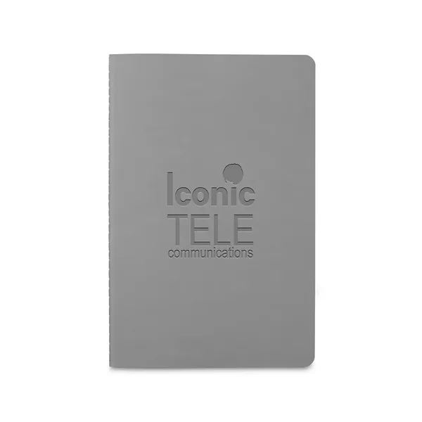 5.5" x 8.25" x 0.25" 32-page journal with thermo polyurethane cover... from ASI 34063 alphabroder