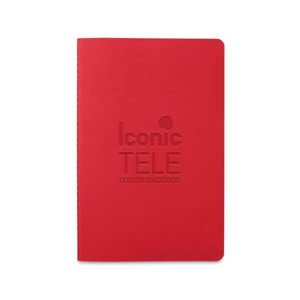 5.5" x 8.25" x 0.25" 32-page journal with thermo polyurethane cover... from ASI 34063 alphabroder