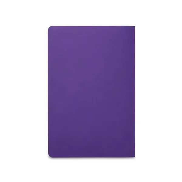5.5" x 8.25" x 0.25" 32-page journal with thermo polyurethane cover... from ASI 34063 alphabroder