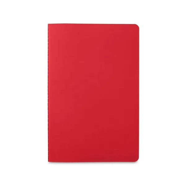 5.5" x 8.25" x 0.25" 32-page journal with thermo polyurethane cover... from ASI 34063 alphabroder