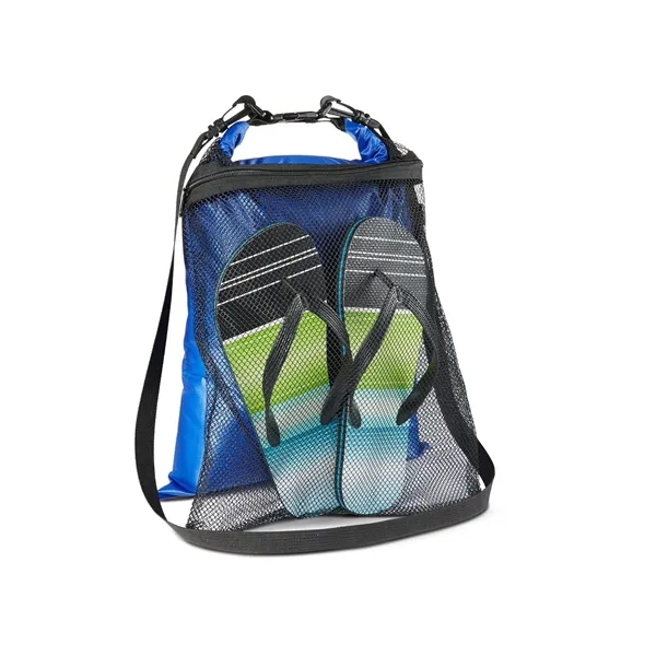 18.5" x 12" 210 Denier polyester mesh and PVC wet-dry bag... from ASI 34063 alphabroder