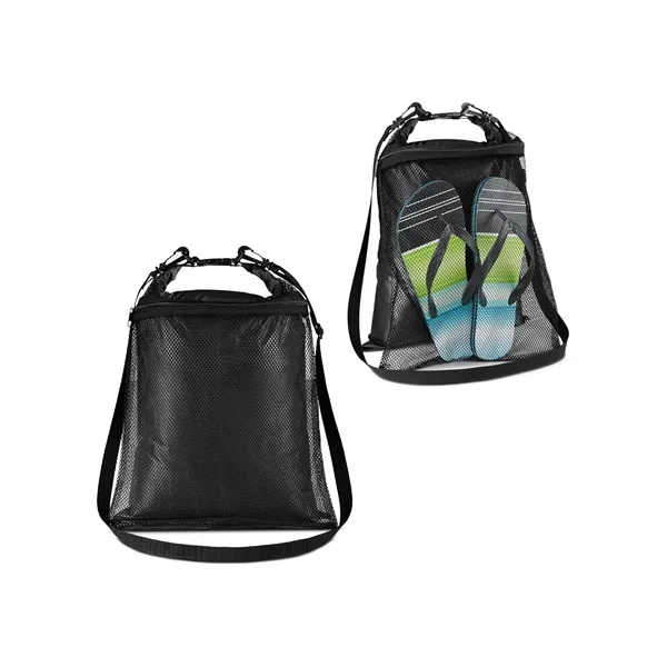 18.5" x 12" 210 Denier polyester mesh and PVC wet-dry bag... from ASI 34063 alphabroder