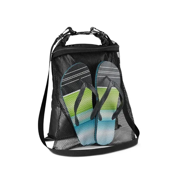 18.5" x 12" 210 Denier polyester mesh and PVC wet-dry bag... from ASI 34063 alphabroder