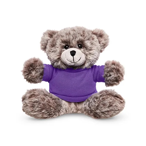 8.5" x 7.5" x 3.75" 100% polyester plush teddy bear with... from ASI 34063 alphabroder