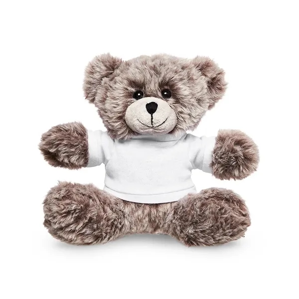 8.5" x 7.5" x 3.75" 100% polyester plush teddy bear with... from ASI 34063 alphabroder