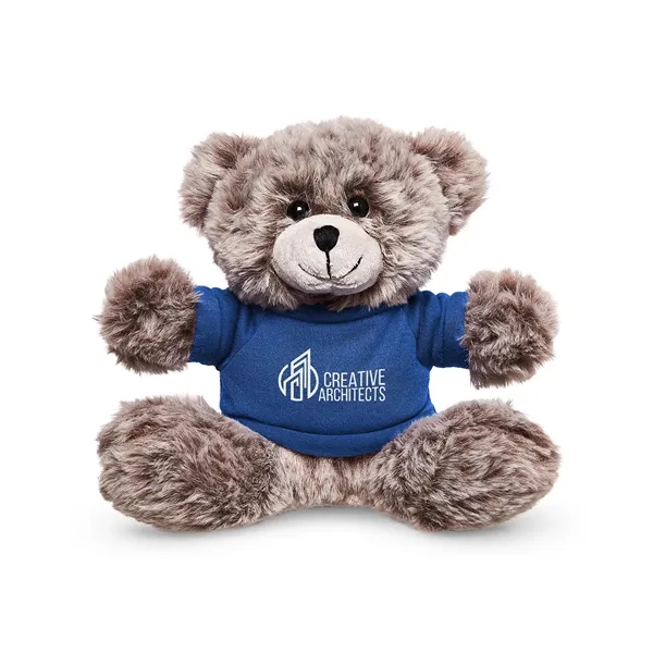 8.5" x 7.5" x 3.75" 100% polyester plush teddy bear with... from ASI 34063 alphabroder