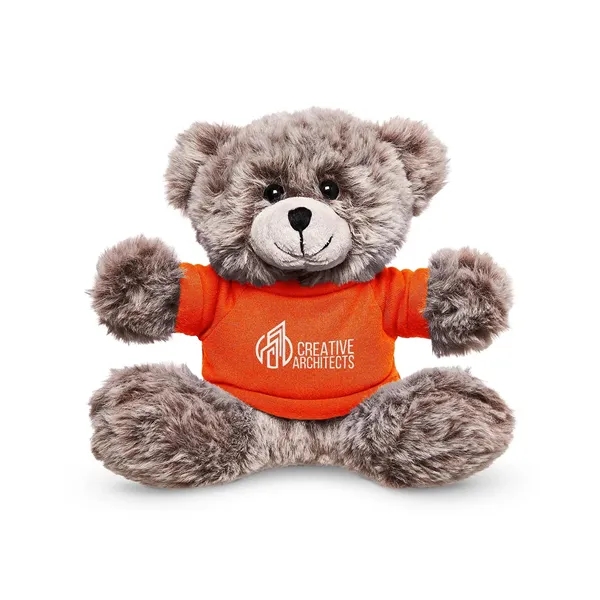 8.5" x 7.5" x 3.75" 100% polyester plush teddy bear with... from ASI 34063 alphabroder