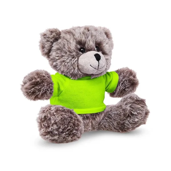 8.5" x 7.5" x 3.75" 100% polyester plush teddy bear with... from ASI 34063 alphabroder