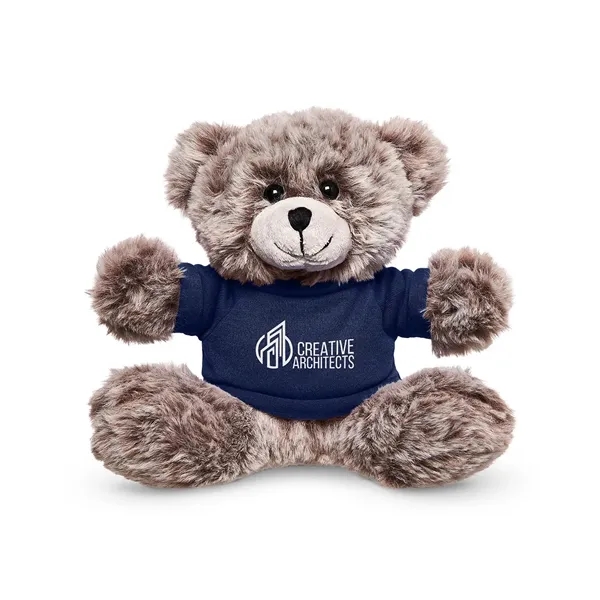 8.5" x 7.5" x 3.75" 100% polyester plush teddy bear with... from ASI 34063 alphabroder