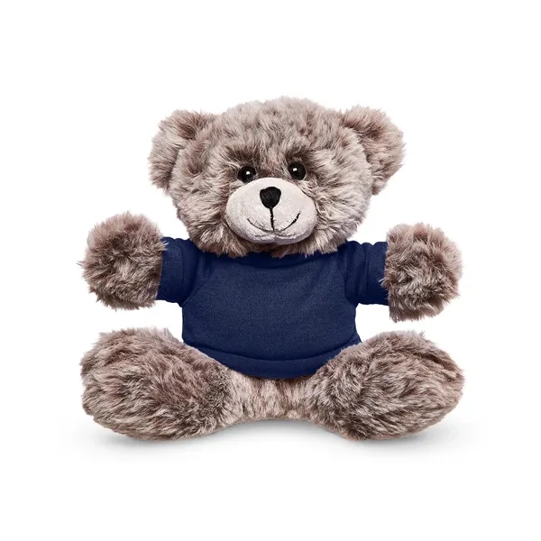 8.5" x 7.5" x 3.75" 100% polyester plush teddy bear with... from ASI 34063 alphabroder