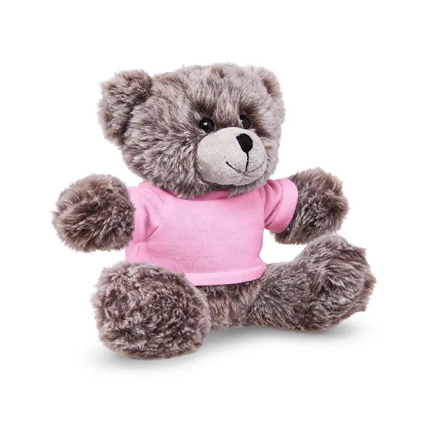 8.5" x 7.5" x 3.75" 100% polyester plush teddy bear with... from ASI 34063 alphabroder