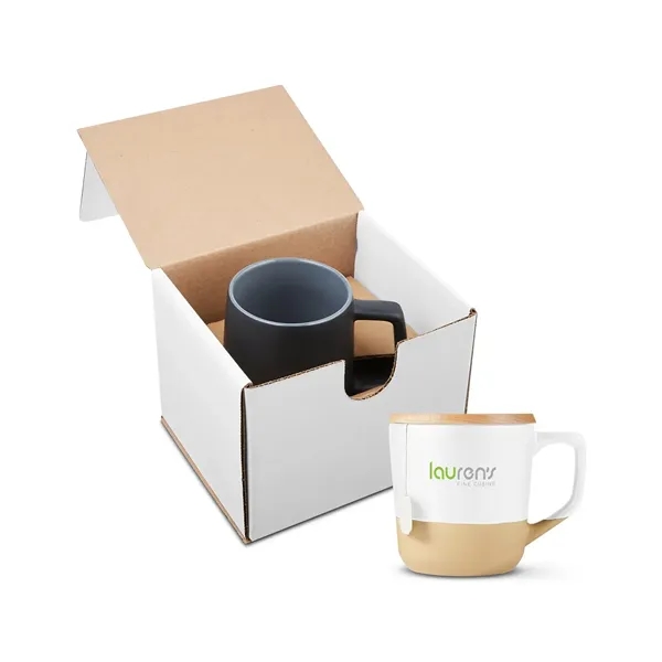 16.5-ounce mug with a wood lid and gift box.... from ASI 34063 alphabroder