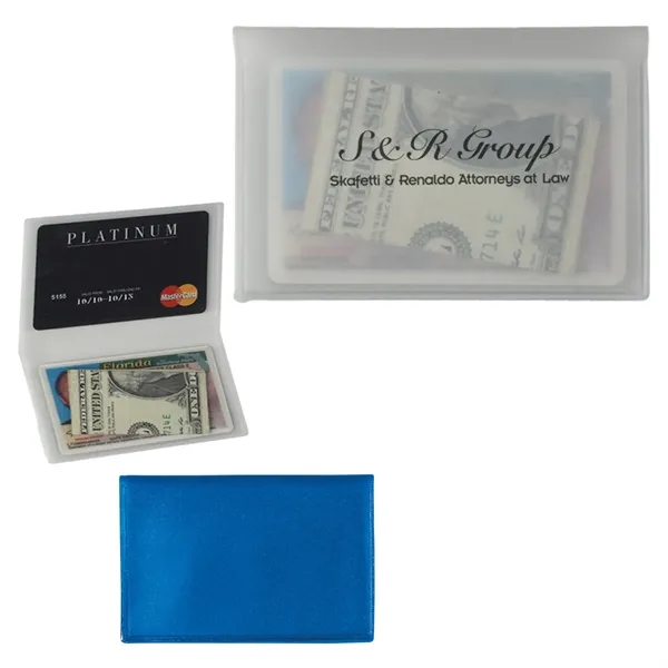 ID/Card holder with two inside pockets.... from ASI 61125 Hit Promotional Products / Hit®