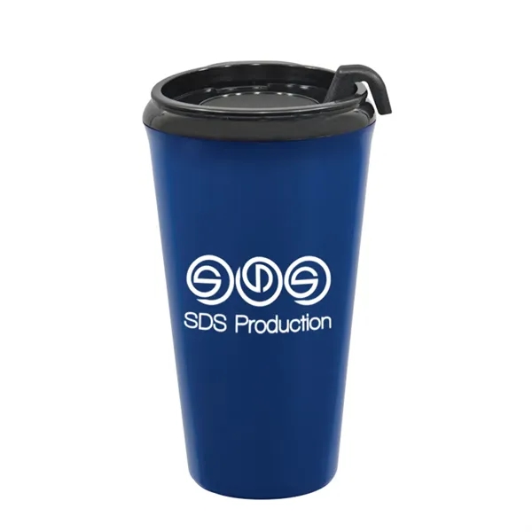 16 Oz. Infinity Tumbler With Plastic Sip-Thru Lid. High Gloss Finish.... from ASI 61125 Hit Promotional Products / Hit®