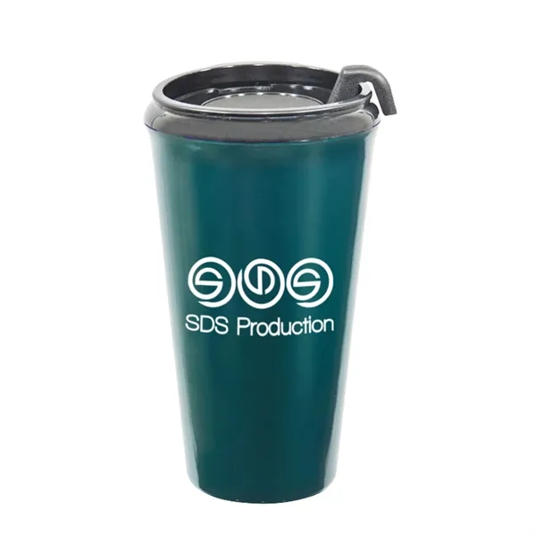 16 Oz. Infinity Tumbler With Plastic Sip-Thru Lid. High Gloss Finish.... from ASI 61125 Hit Promotional Products / Hit®
