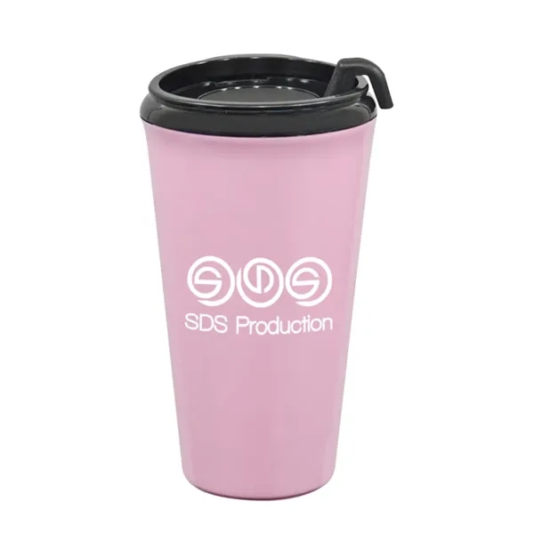 16 Oz. Infinity Tumbler With Plastic Sip-Thru Lid. High Gloss Finish.... from ASI 61125 Hit Promotional Products / Hit®
