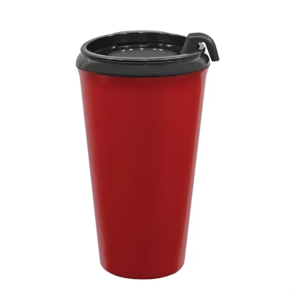 16 Oz. Infinity Tumbler With Plastic Sip-Thru Lid. High Gloss Finish.... from ASI 61125 Hit Promotional Products / Hit®