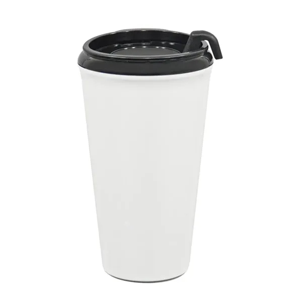16 Oz. Infinity Tumbler With Plastic Sip-Thru Lid. High Gloss Finish.... from ASI 61125 Hit Promotional Products / Hit®