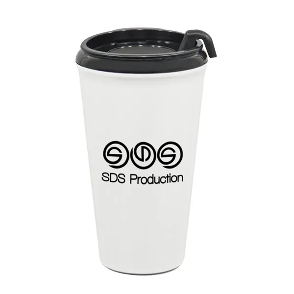 16 Oz. Infinity Tumbler With Plastic Sip-Thru Lid. High Gloss Finish.... from ASI 61125 Hit Promotional Products / Hit®