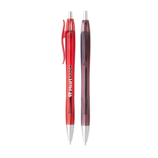 Ballpoint pen with plunger-action mechanism.... from ASI 61125 Hit Promotional Products / Hit®