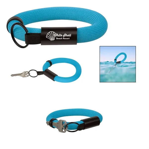 Floating wristband key holder made of expanded polyurethane foam with a... from ASI 61125 Hit Promotional Products / Hit®