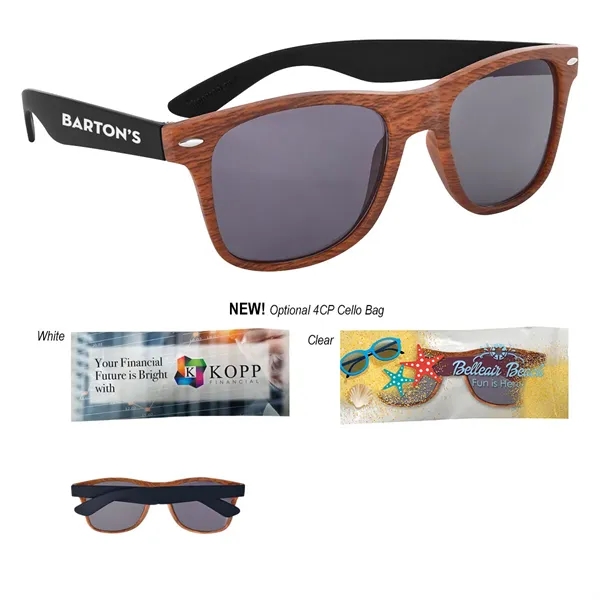 Sunglasses with UV400 lenses that provide 100% UVA and UVB protection... from ASI 61125 Hit Promotional Products / Hit®