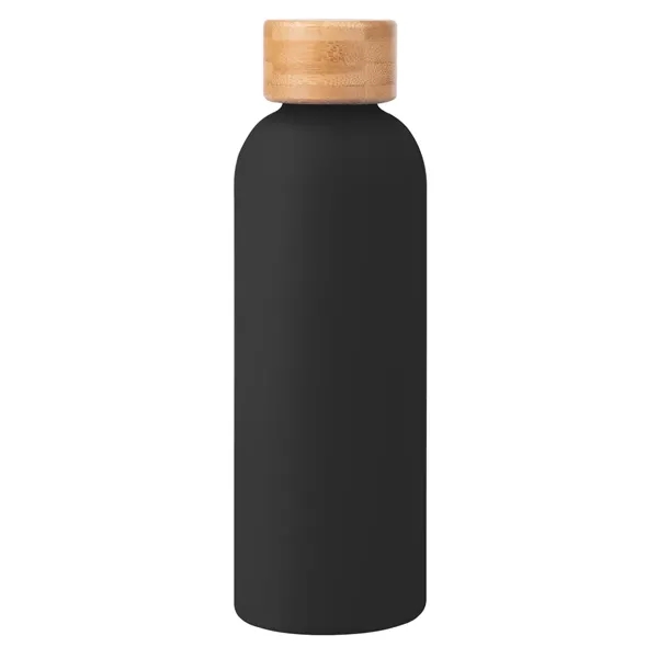 17 oz. double-wall insulated stainless steel bottle with rubberized finish, wide... from ASI 61125 Hit Promotional Products / Hit®