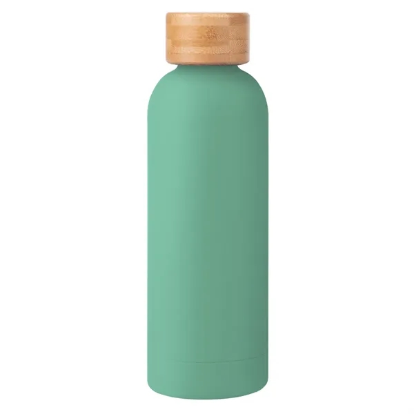 17 oz. double-wall insulated stainless steel bottle with rubberized finish, wide... from ASI 61125 Hit Promotional Products / Hit®