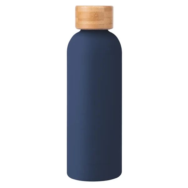 17 oz. double-wall insulated stainless steel bottle with rubberized finish, wide... from ASI 61125 Hit Promotional Products / Hit®