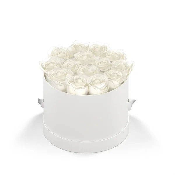 Arrangement of 13-15 exquisite roses in a box vase.... from ASI 61125 Hit Promotional Products / Hit®