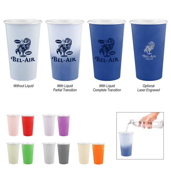 15 oz. recycled aluminum cup that changed color with ice cold... from ASI 61125 Hit Promotional Products / Hit®
