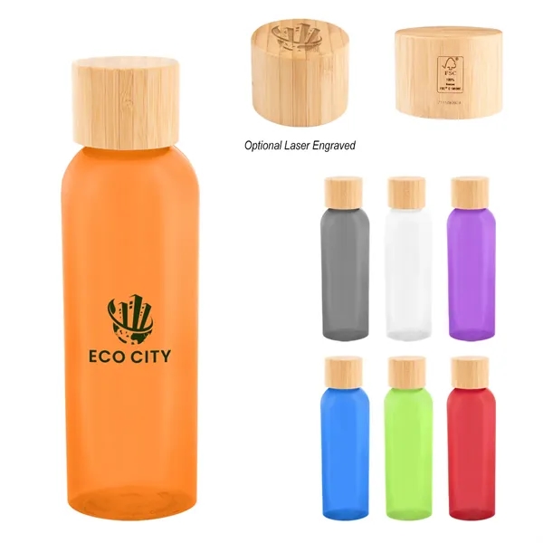 rPET bottle with bamboo lid.... from ASI 61125 Hit Promotional Products / Hit®