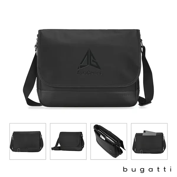 Bugatti Gin & Twill Messenger Bag... from ASI 67866 Logomark/Valumark