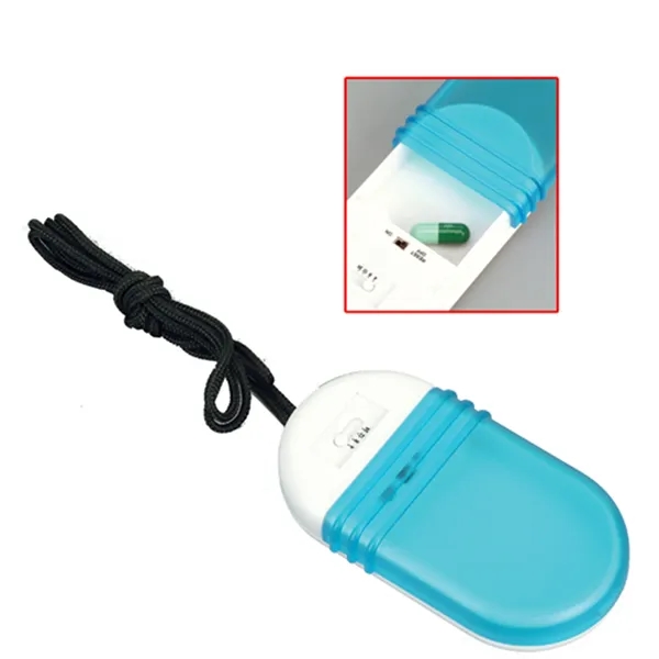 Smart Pill Box: 4/8/12/24hr Alarm, Portable & LED... from ASI 64845 Kin Image Inc / Himmers International Inc. DBA Kin Image Inc