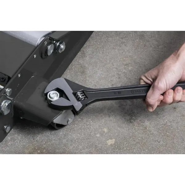 Crescent 10" black adjustable wrench with wide capacity jaw which allows... from ASI 41561 Brand Box USA, LLC