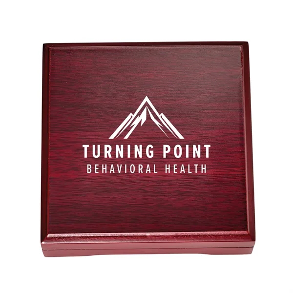 Multi-color desk compass measuring 2" in diameter and sitting inside of... from ASI 46170 Compass Industries Inc