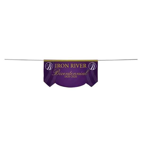 Parade kit with a 3' x 6' polyester knit banner with... from ASI 87188 Showdown Displays