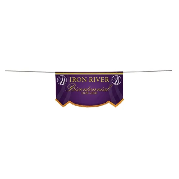 Parade kit with a 3' x 6' polyester knit banner with... from ASI 87188 Showdown Displays