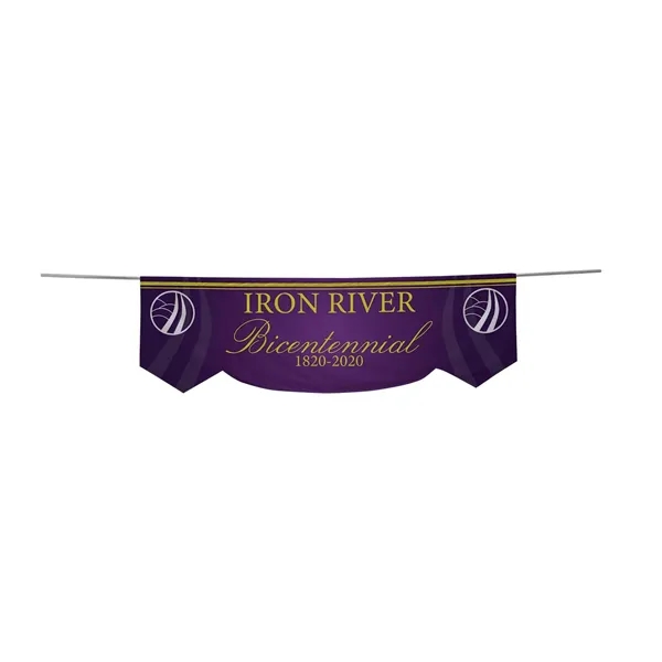 Parade kit with a 3' x 10' polyester knit banner with... from ASI 87188 Showdown Displays