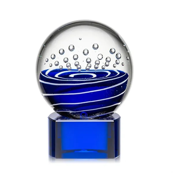 Tranquility Award on Paragon Base - Blue... from ASI 84592 St Regis Group / St Regis