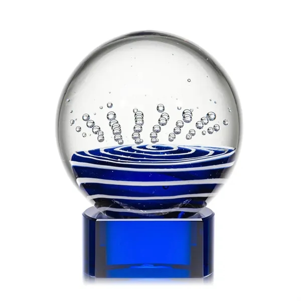 Tranquility Award on Paragon Base - Blue... from ASI 84592 St Regis Group / St Regis