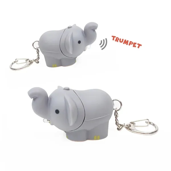 Elephant LED Keylight Keychain... from ASI 31517 Admart Products / Admart Line