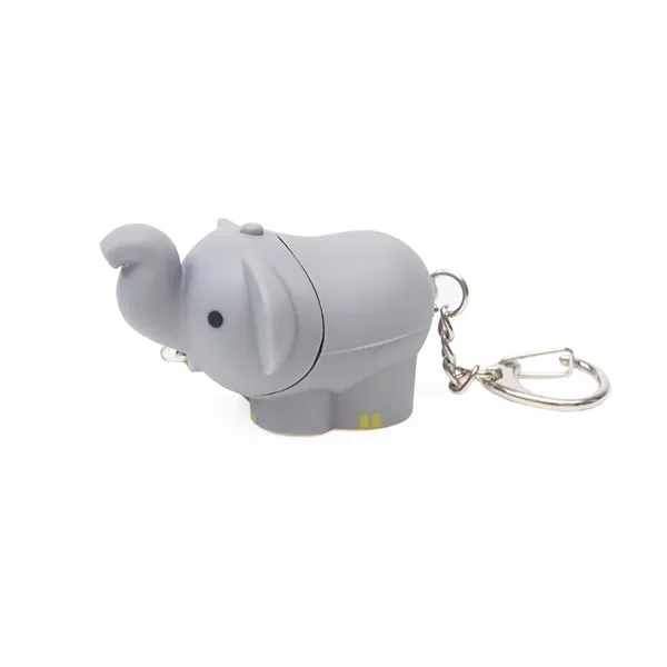 Elephant LED Keylight Keychain... from ASI 31517 Admart Products / Admart Line
