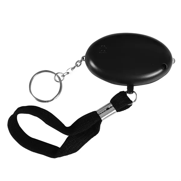 Personal alarm keychain with LED light. Quick and easy pull pin... from ASI 63698 Justin Case®