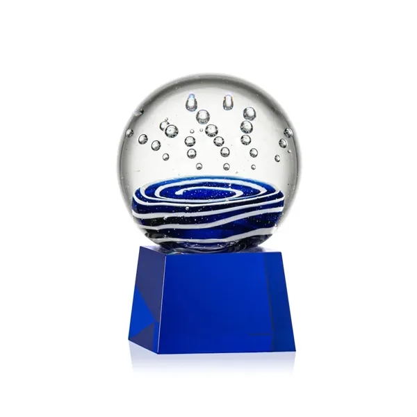 Tranquility Award on Robson Base - Blue... from ASI 84592 St Regis Group / St Regis